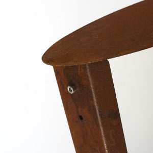 Dettaglio Totem Cor-Ten