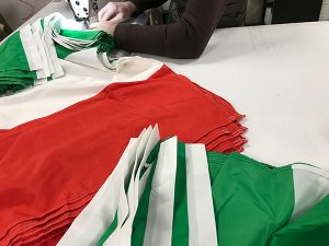 Confezione bandiere tricolori