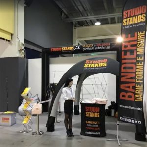 espositori per eventi sportivi outdoor