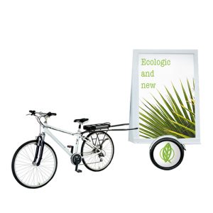 pubblicità dinamica vela bici