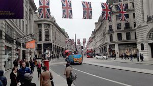 Bandiere a Londra