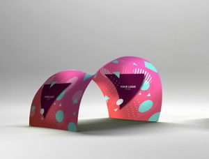 Wave Tunnel rivestito con stampa