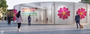 stand modulari campagna vaccinale